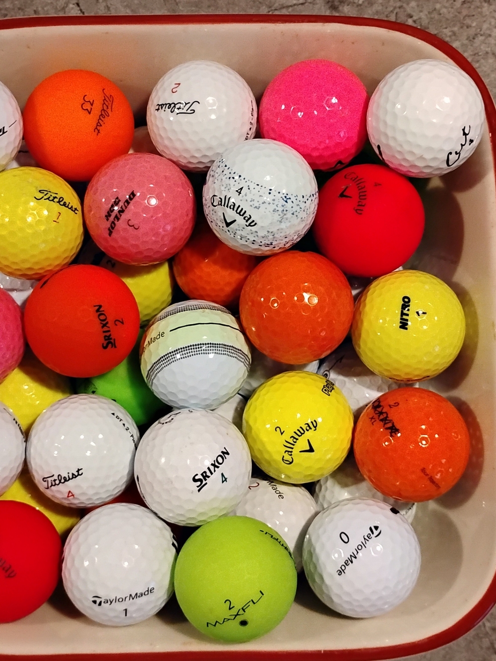 Assorted Golf Balls - 40 - Free Shipping - Picture 2 of 6